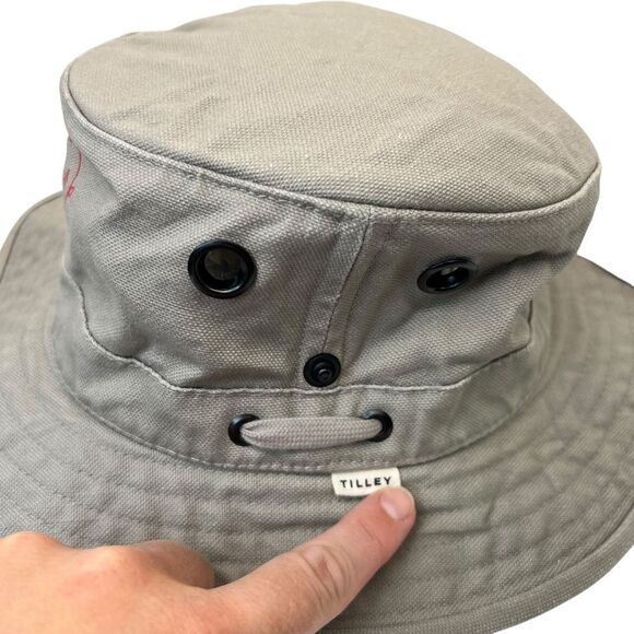 Tilley Heritage Collection (Size 7 1/8) Khaki 100% Cotton Outdoor Hat (NEW-NWT) - Picture 2 of 15